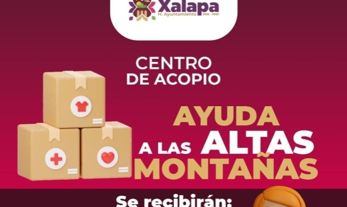 Instala Ayuntamiento Centro de Acopio en apoyo a las Altas Montañas