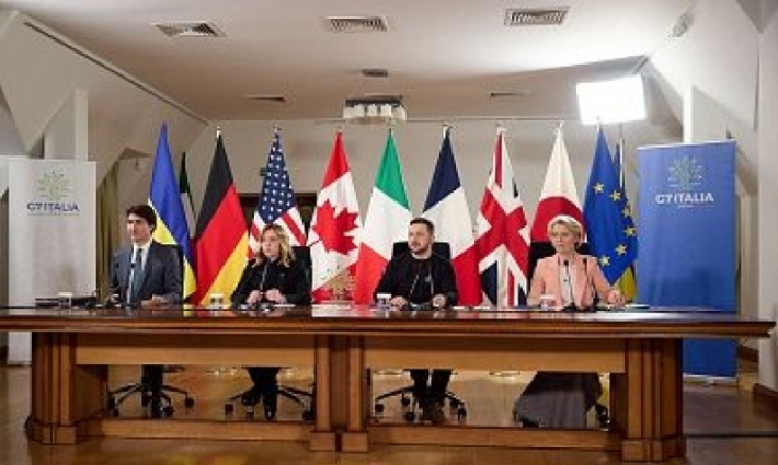 EEUU y países europeos acuerdan congelar activos rusos en la cumbre del G7