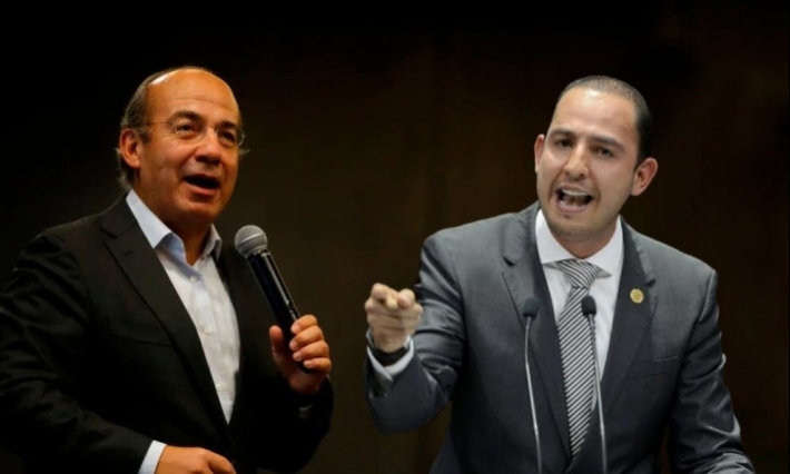 Felipe Calderón y Marko Cortés se enfrentan en redes sociales por derrotas del PAN