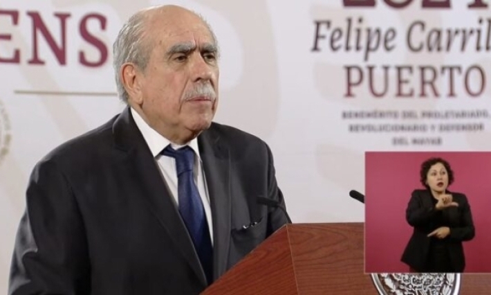 Pablo Gómez niega investigación contra Carlos Loret de Mola