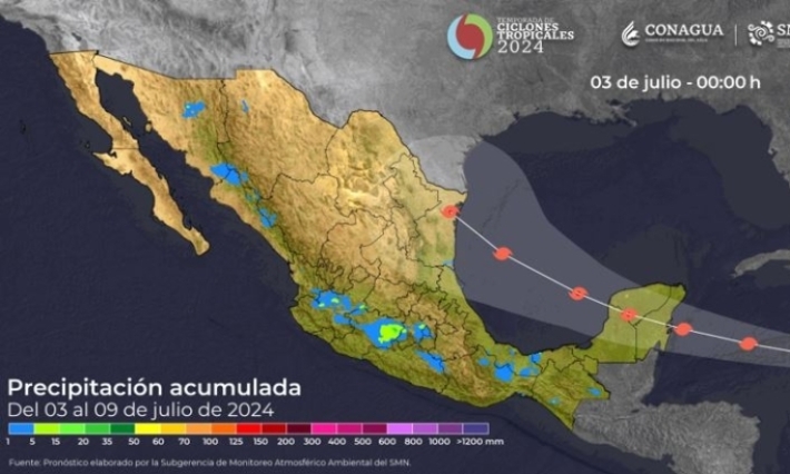 Huracán Beryl impactaría Quintana Roo con mayor fuerza de lo previsto