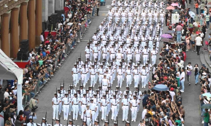 Desfile por la Independencia: Veracruz, protagonista de la Transformación