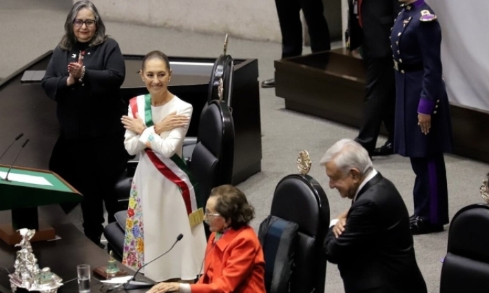 Claudia Sheinbaum Pardo rinde protesta como Presidenta de México