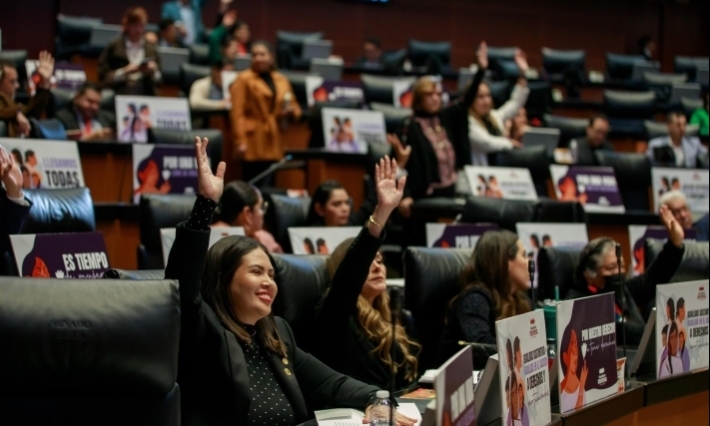 Senado aprueba reforma para promover igualdad de género y erradicar violencia