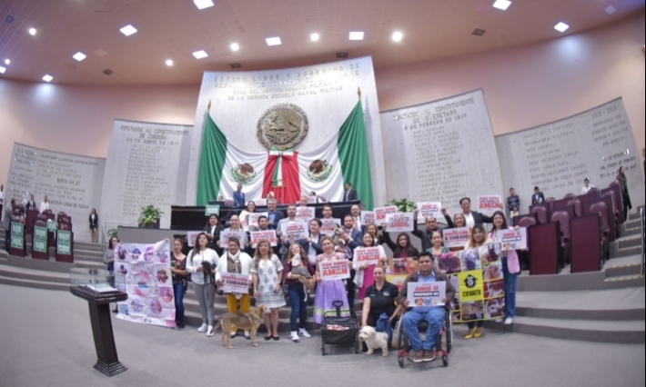 Avala Congreso de Veracruz reforma federal que protege a los animales 