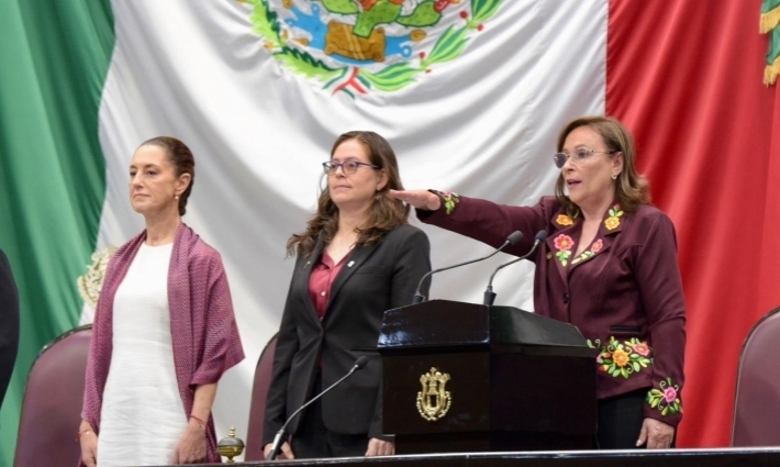 Rinde protesta Rocío Nahle como Gobernadora de Veracruz