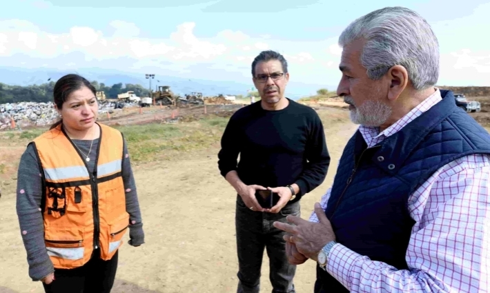 Supervisa Alberto Islas operación del Relleno Sanitario