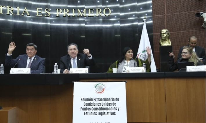 Avanza en comisiones del Senado reforma al Poder Judicial  