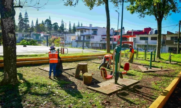 Realiza Ayuntamiento primera Jornada Comunitaria 2025 para mantenimiento de áreas verdes