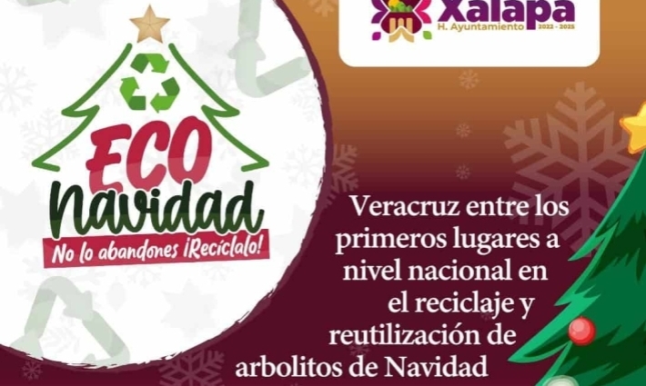 Invita Ayuntamiento a campaña de reciclaje de pinos navideños