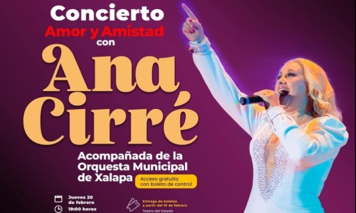 Ana Cirré, en Xalapa