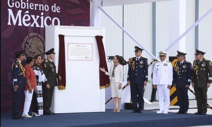 Fuerza Aérea Mexicana celebra su 110 aniversario con nueva base en el Caribe