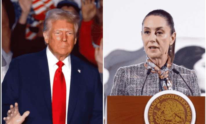 Donald Trump reconoce nuevamente a Claudia Sheinbaum por campaña contra fentanilo